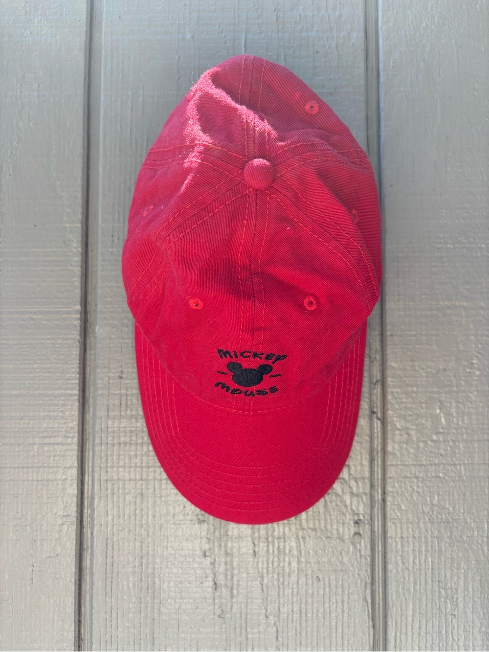 Disney Red Mickey Mouse Baseball Cap